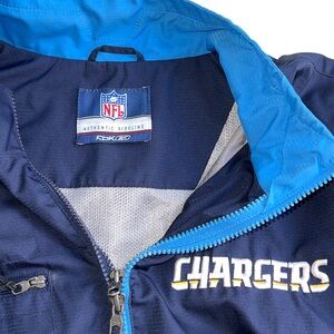 NFL Navy Blue Chargers Windbreaker
